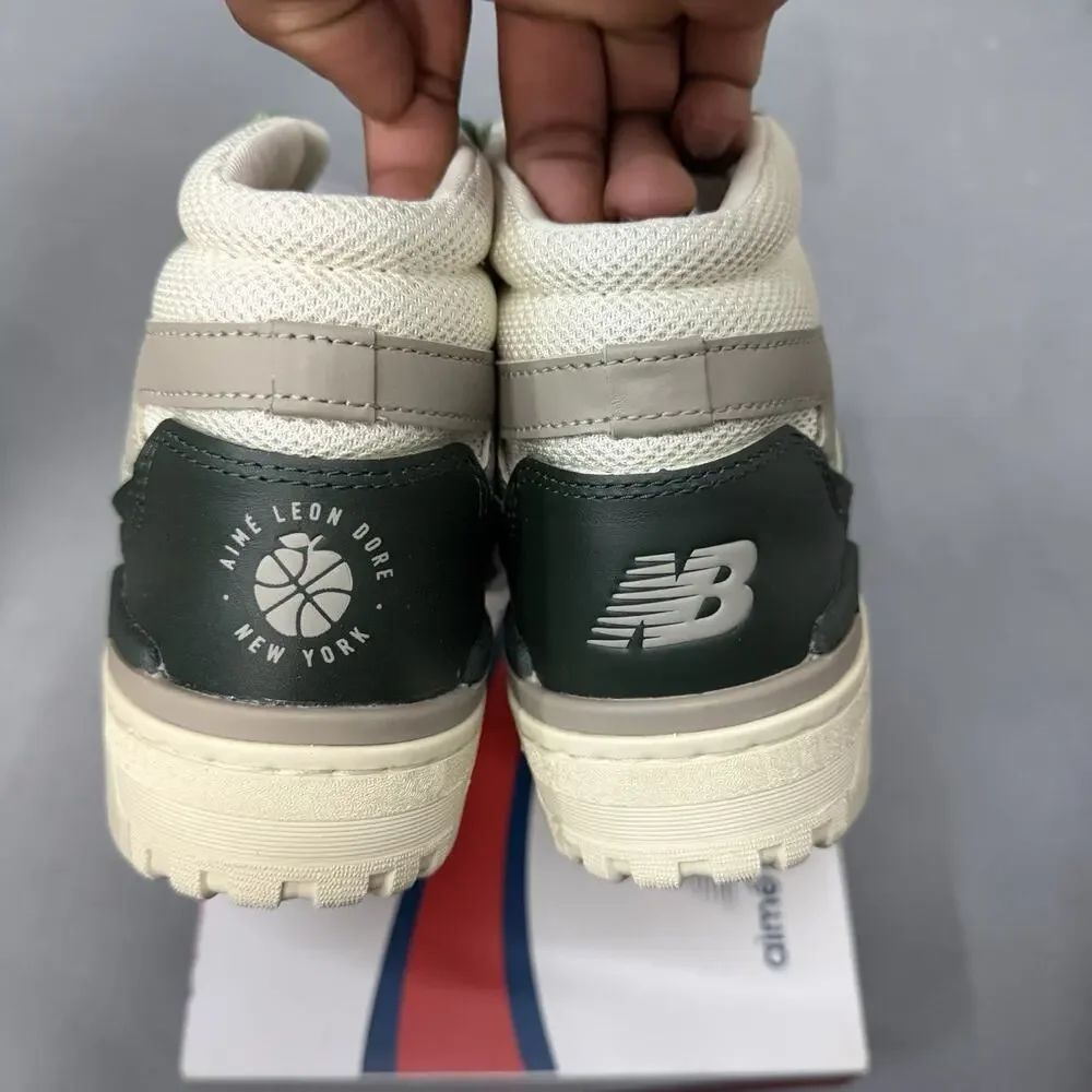 Size 9.5 - Aimé Leon Dore x New Balance 650R Green Grey